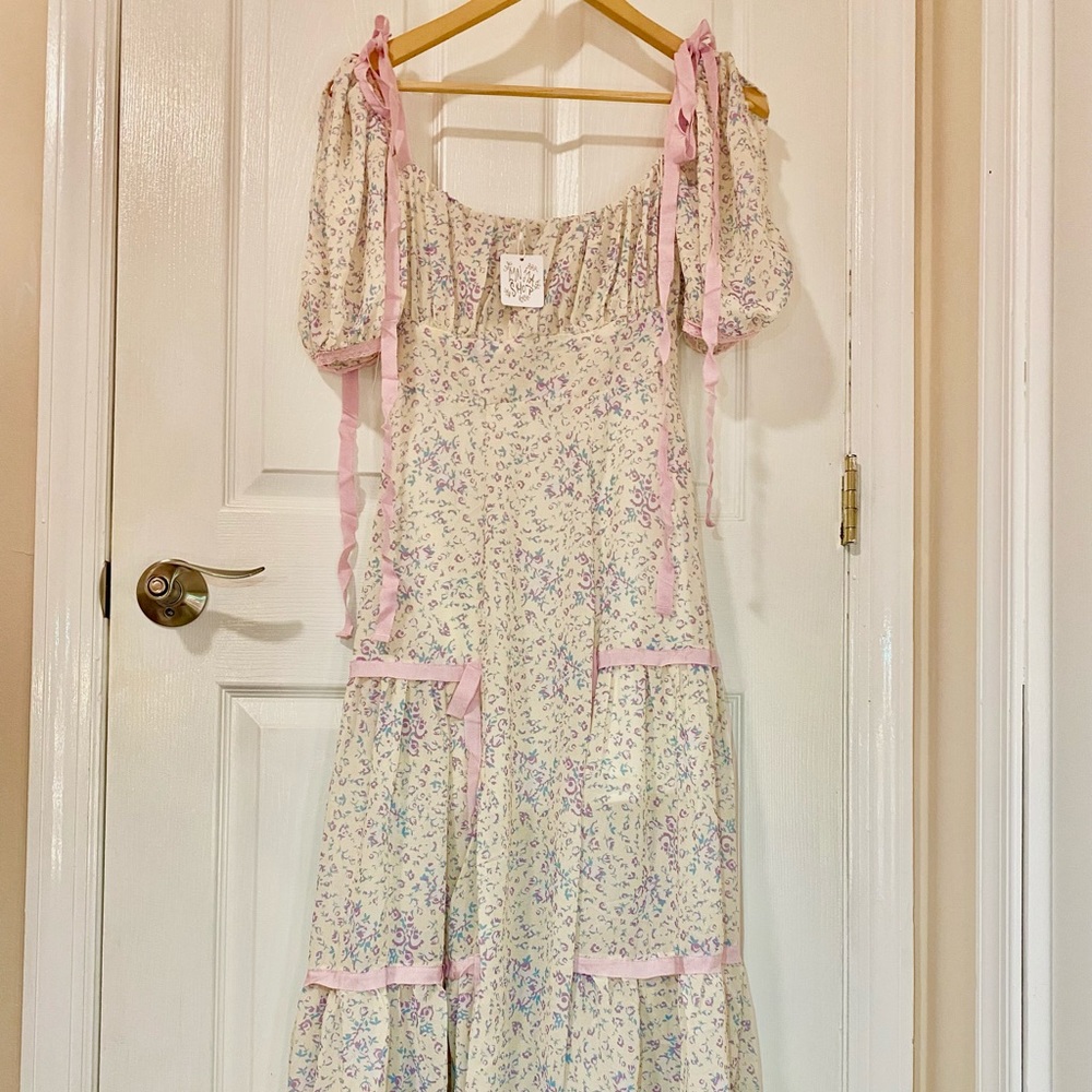 LoveShackFancy Angie Dress DUPE